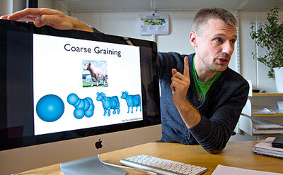 Picture of Mikael Lunds favourite coarse graining animal